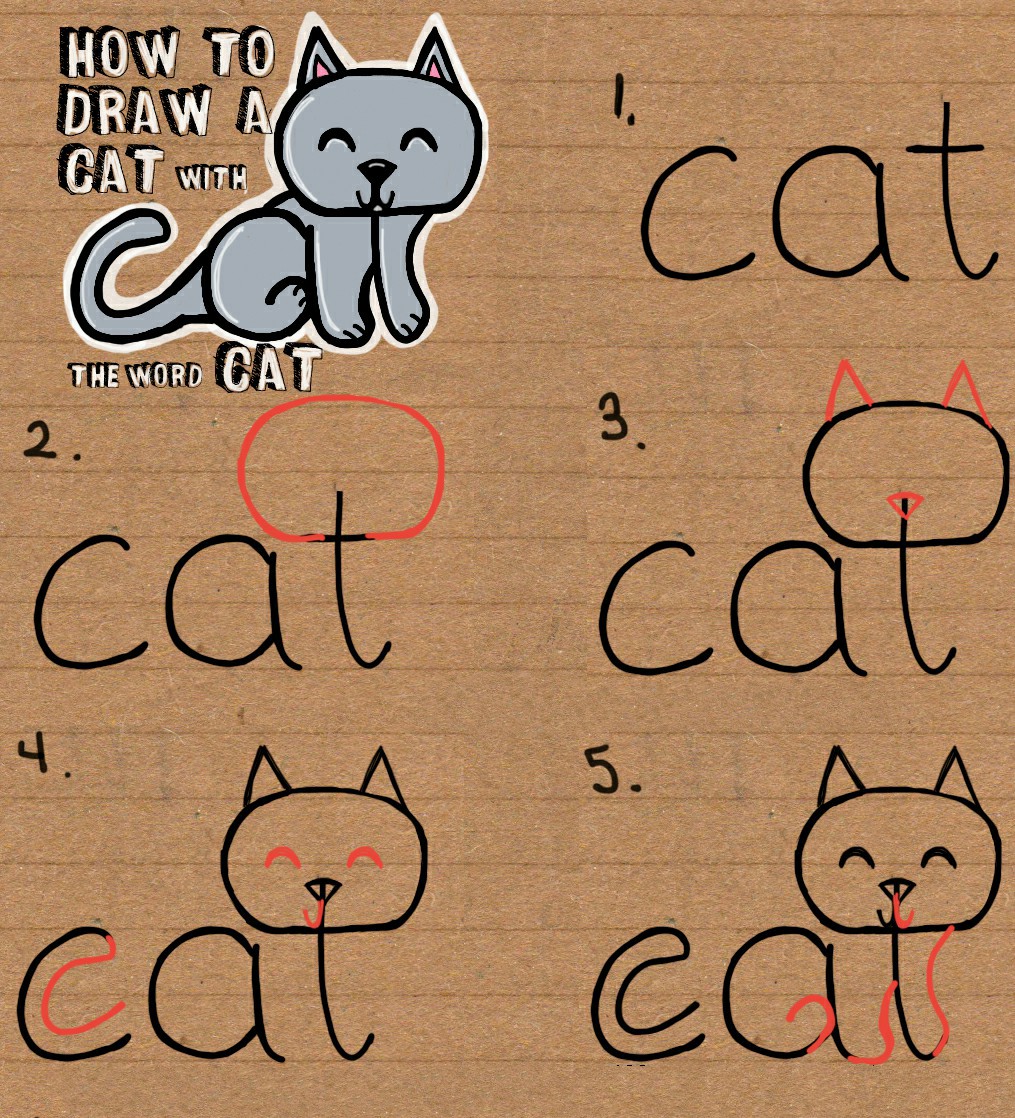 周末小游戏 | 喵~怎么用"cat"画一只可爱的小猫咪