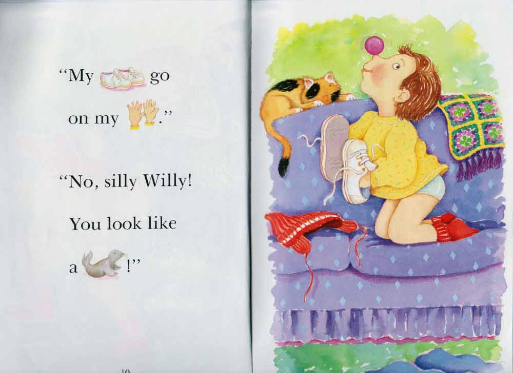 武汉市互联网 绘本阅读展示课-silly willy